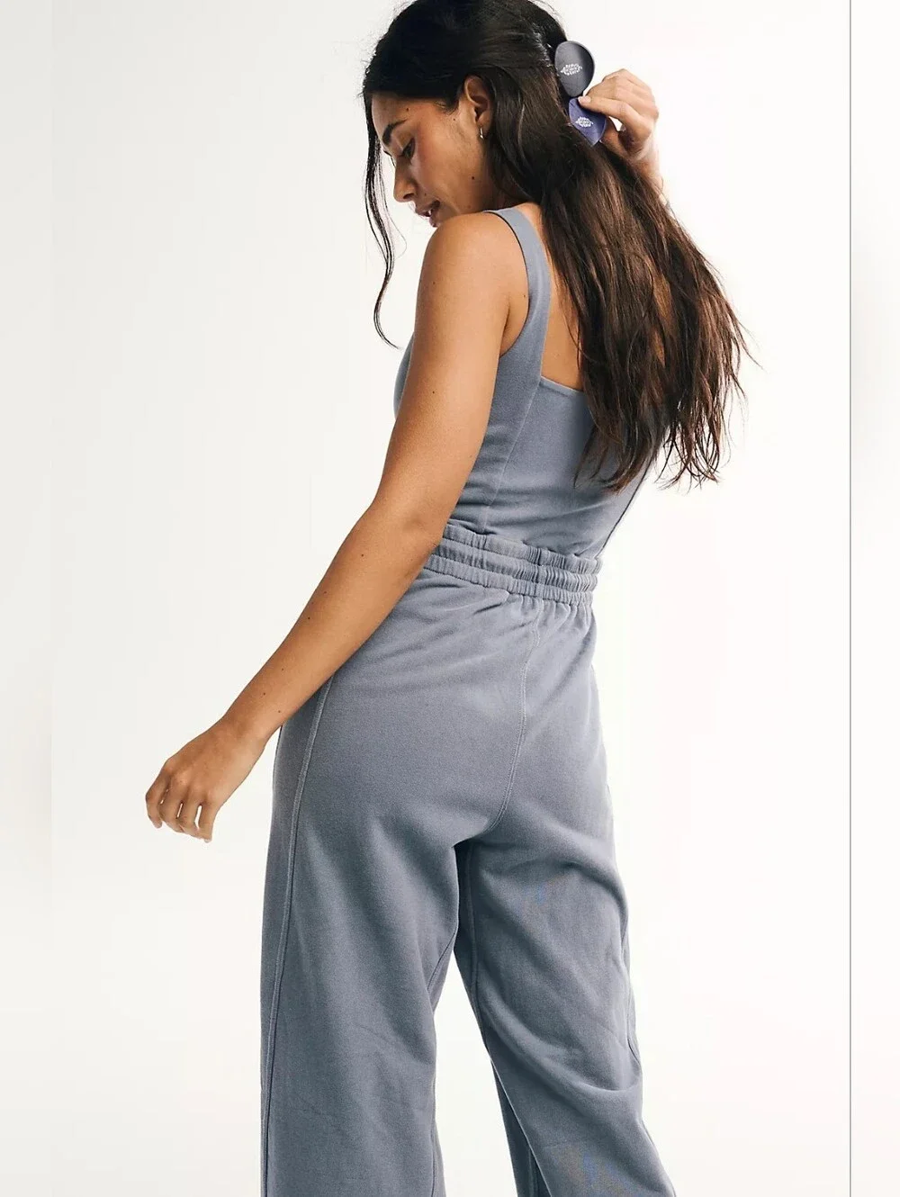 ❣️🪷NWT Free People Inbound Onesie In Skyline Blue Size S 🌙